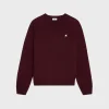 triomphe crew neck sweater in wool