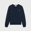 triomphe crew neck sweater in wool
