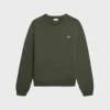 triomphe crew neck sweater in wool and cashmere