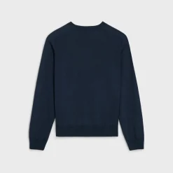 triomphe crew neck sweater in wool