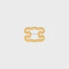 Triomphe Frame Brooch in Brass with Gold Finish and Steel