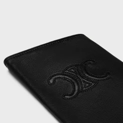triomphe gloves in plongé lambskin