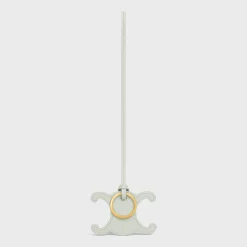 TRIOMPHE KEYRING CHARM in SMOOTH CALFSKIN