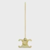 TRIOMPHE KEYRING CHARM IN SMOOTH CALFSKIN