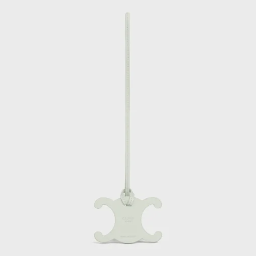 TRIOMPHE KEYRING CHARM in SMOOTH CALFSKIN
