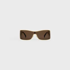 Triomphe Metal Racer Sunglasses in Metal