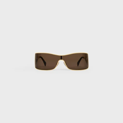Triomphe Metal Racer Sunglasses in Metal
