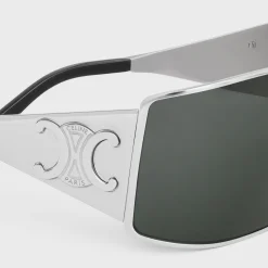 Triomphe Metal Racer Sunglasses in Metal