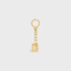 TRIOMPHE PLATE CHARM in Brass