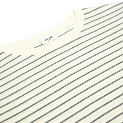 TRIOMPHE REGULAR T-SHIRT IN STRIPED JERSEY