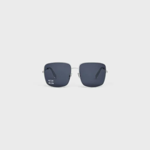 Triomphe Rhinestone 01 Sunglasses in Metal with Crystals