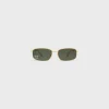 Triomphe Rhinestone 02 Sunglasses in Metal with Crystals