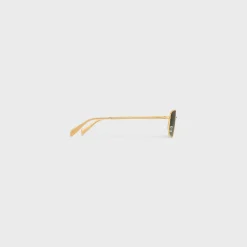 Triomphe Rhinestone 02 Sunglasses in Metal with Crystals