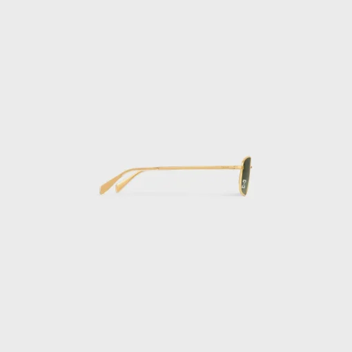 Triomphe Rhinestone 02 Sunglasses in Metal with Crystals