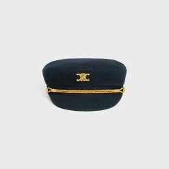 triomphe sailor cap in wool cloth