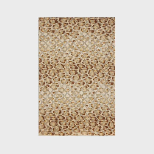 triomphe sarong in leopard cotton