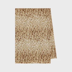 triomphe sarong in leopard cotton
