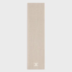 Triomphe scarf in cashmere