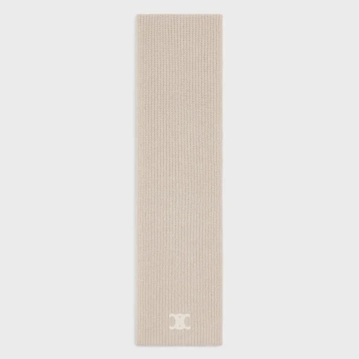 Triomphe scarf in cashmere