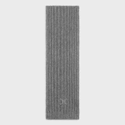 triomphe scarf in cashmere, wool and silk