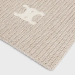 Triomphe scarf in cashmere