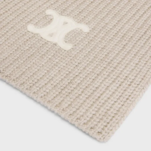Triomphe scarf in cashmere