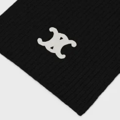 Triomphe scarf in cashmere