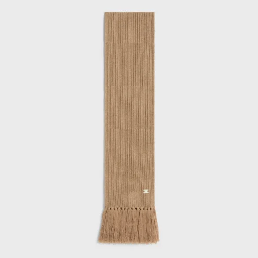triomphe scarf in seamless cashmere