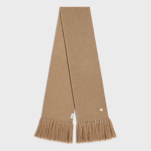 triomphe scarf in seamless cashmere