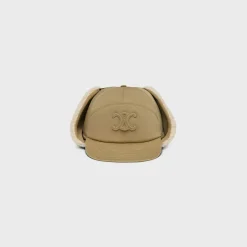 triomphe shapka in cotton and nylon