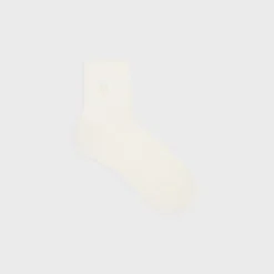 triomphe socks in ribbed cotton