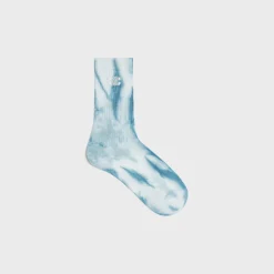 triomphe socks in tie-dye cotton