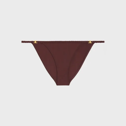 triomphe swimsuit bottom in matte jersey