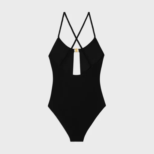 triomphe swimsuit in matte jersey