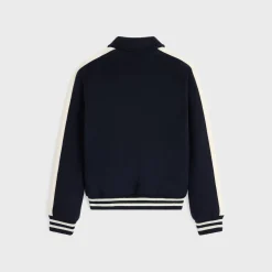 triomphe teddy jacket in double face cashmere