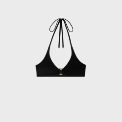 triomphe triangle top in matte jersey
