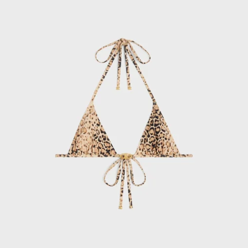 triomphe triangle top in matte jersey