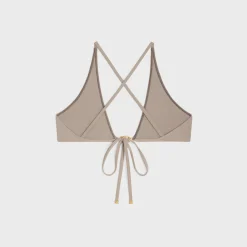 triomphe triangle top in matte jersey
