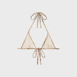triomphe triangle top in matte jersey
