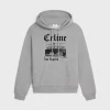 troubadour loose hoodie in cotton fleece