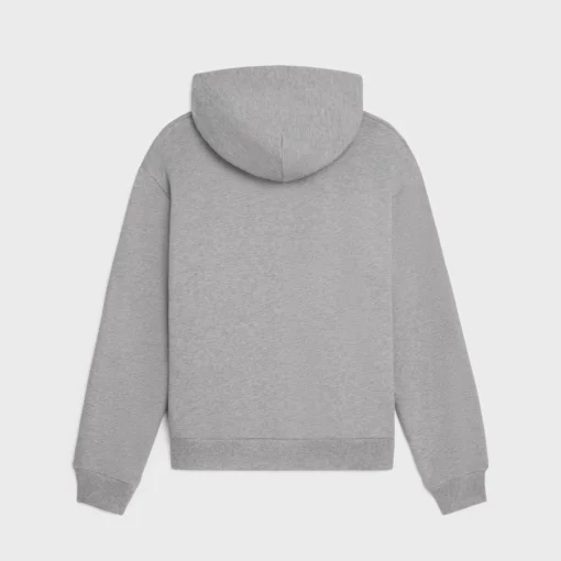 troubadour loose hoodie in cotton fleece