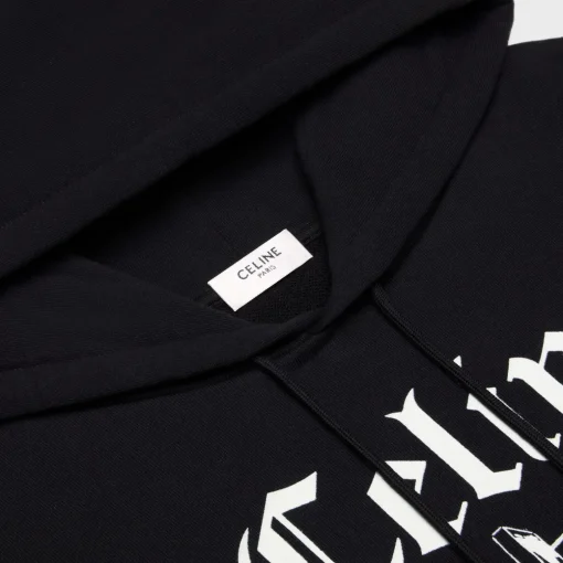 troubadour loose hoodie in cotton fleece