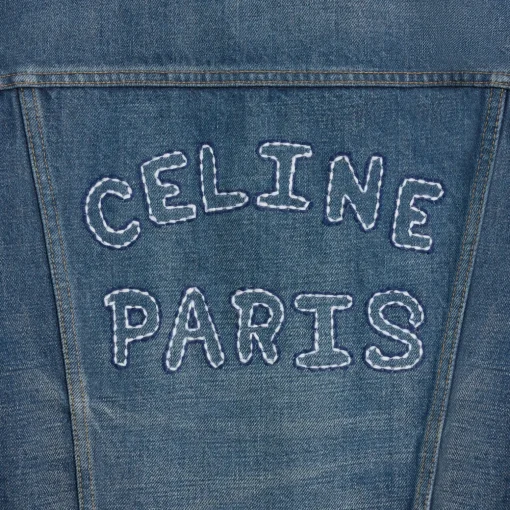 Trucker jacket in dark union wash denim