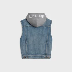 trucker jacket in union wash denim