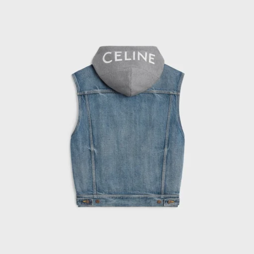 trucker jacket in union wash denim