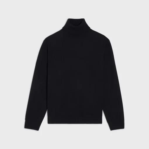 TURTLENECK SWEATER IN HERITAGE CASHMERE