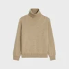 Turtleneck sweater in Scottish cashmere