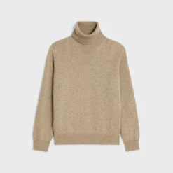 Turtleneck sweater in Scottish cashmere
