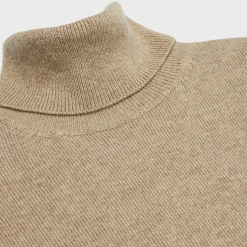 Turtleneck sweater in Scottish cashmere