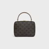 VANITY BOX in TRIOMPHE CANVAS AND CALFSKIN